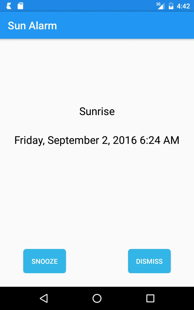 Sun Alarm | Indus Appstore | Screenshot