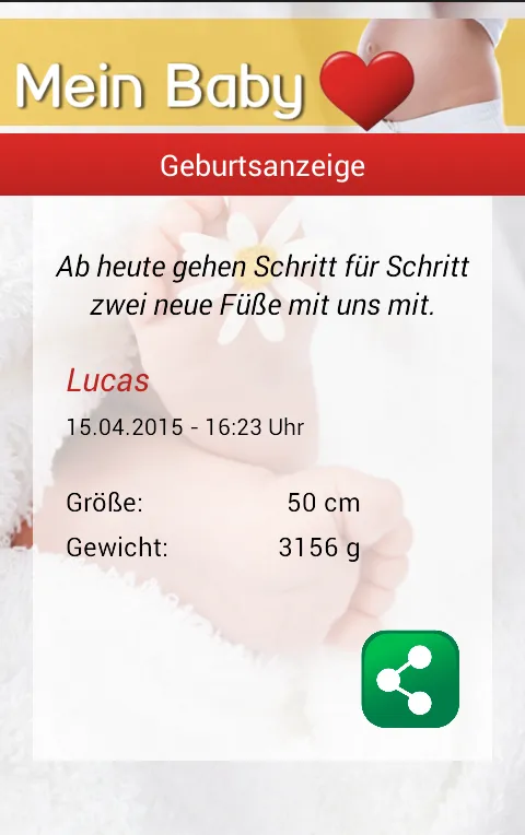 Mein Baby - Ich bin schwanger | Indus Appstore | Screenshot