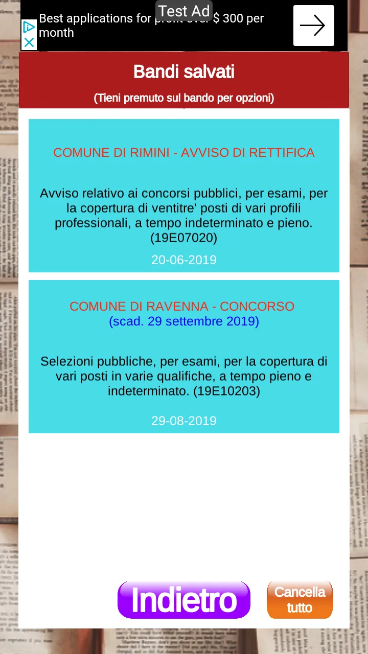 Avviso concorso-Cerca i bandi | Indus Appstore | Screenshot