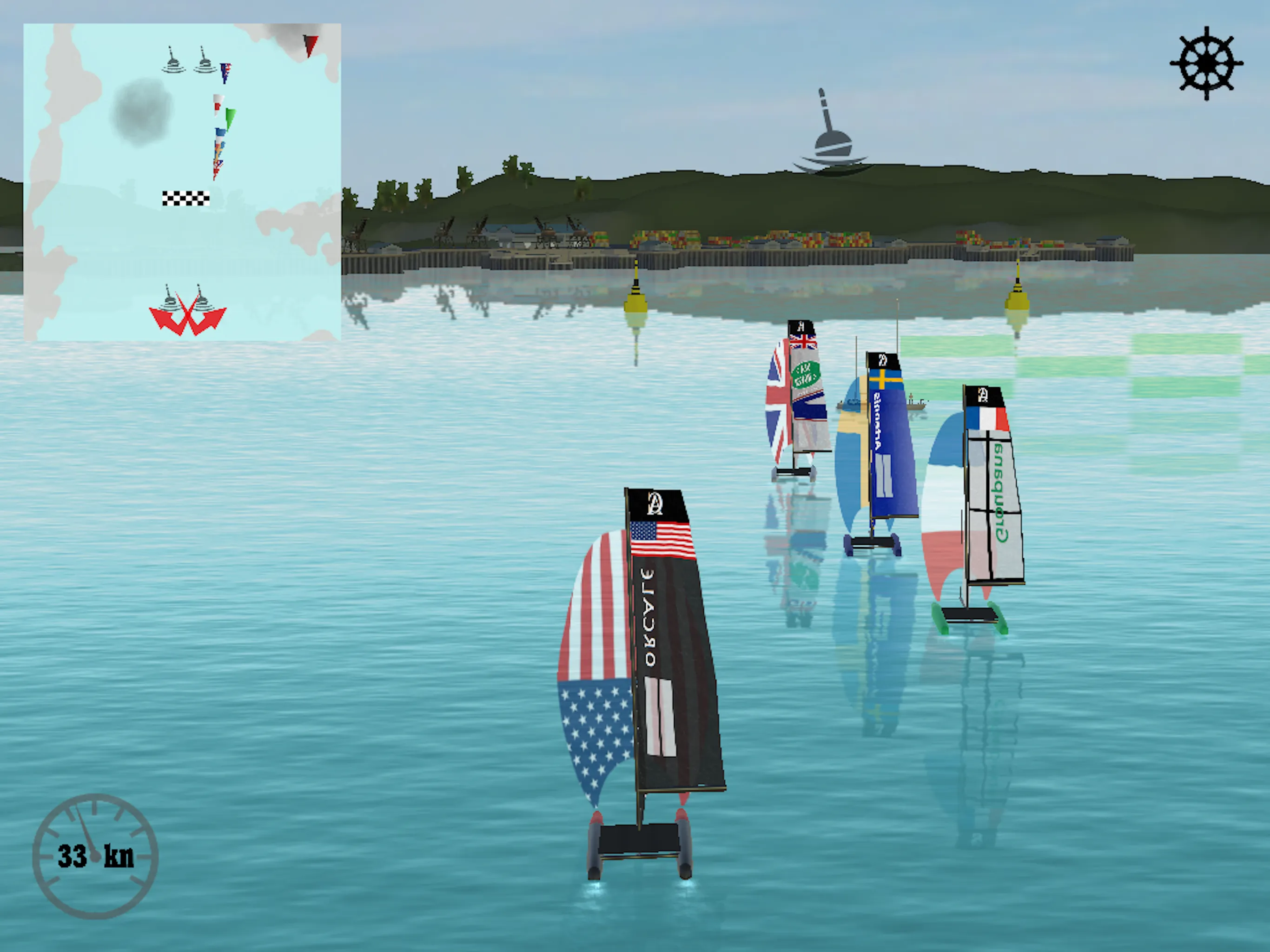 American Cup Sailing | Indus Appstore | Screenshot