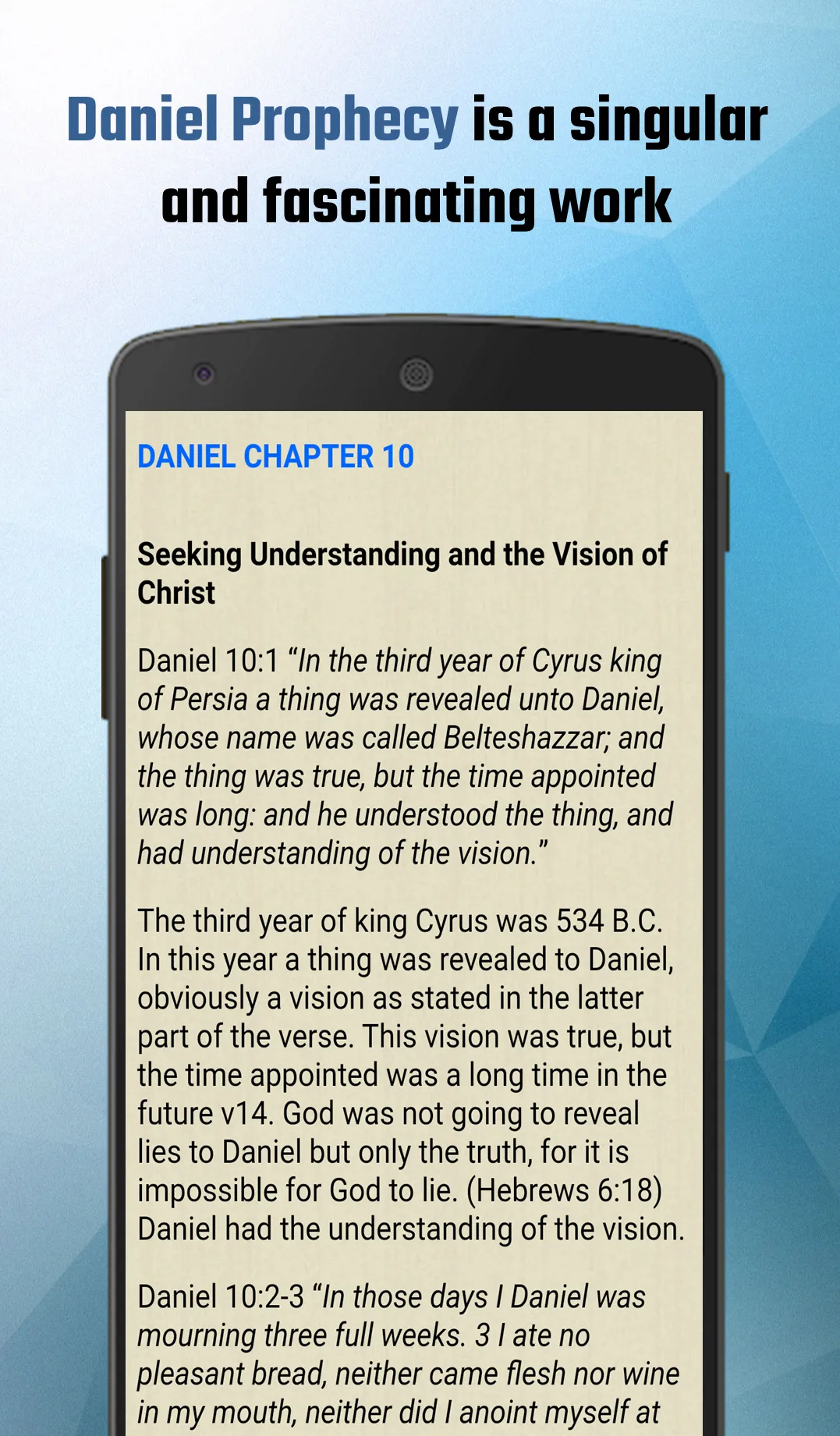 Daniel Prophecy | Indus Appstore | Screenshot