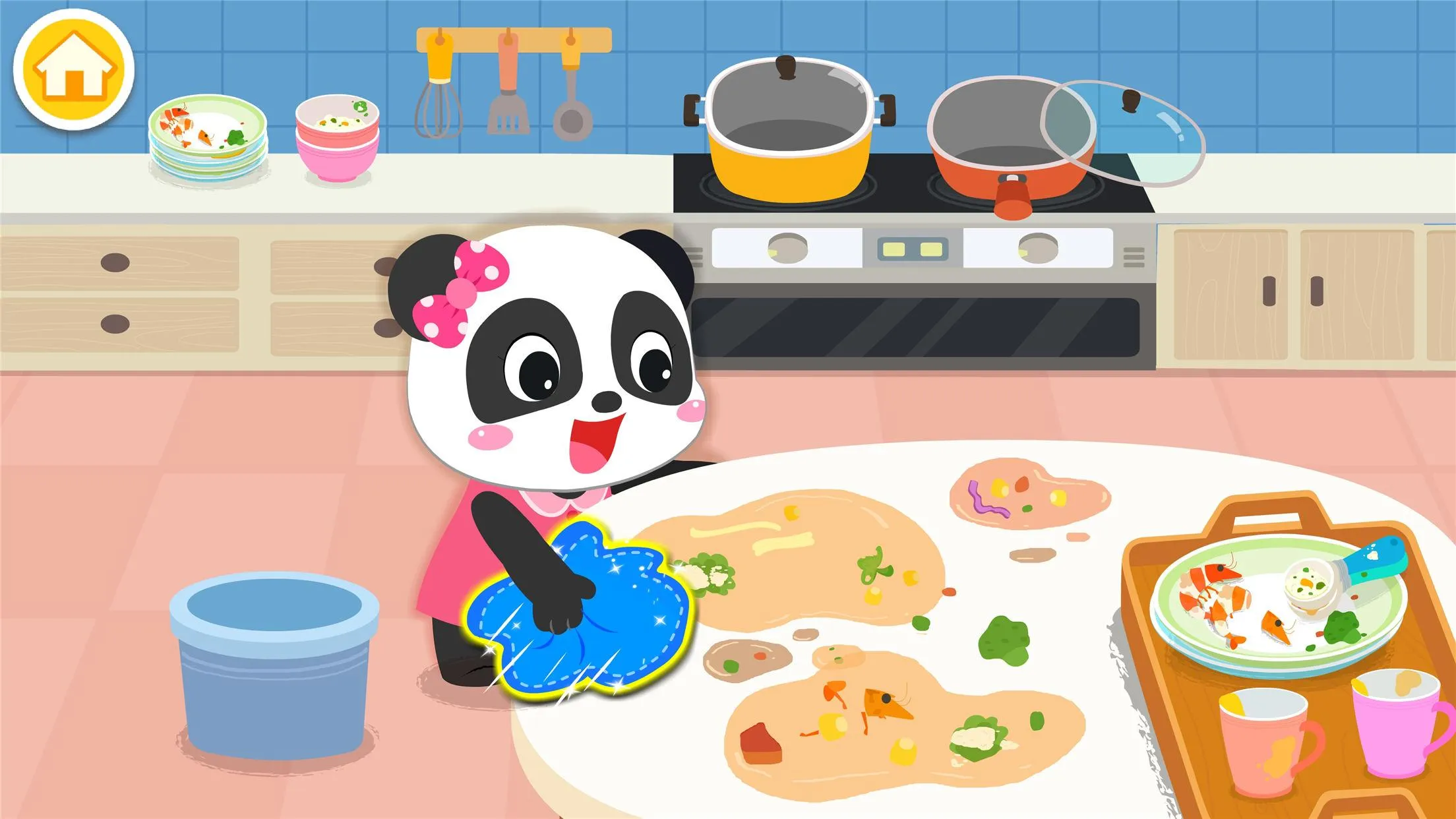 Baby Panda's Life: Cleanup | Indus Appstore | Screenshot