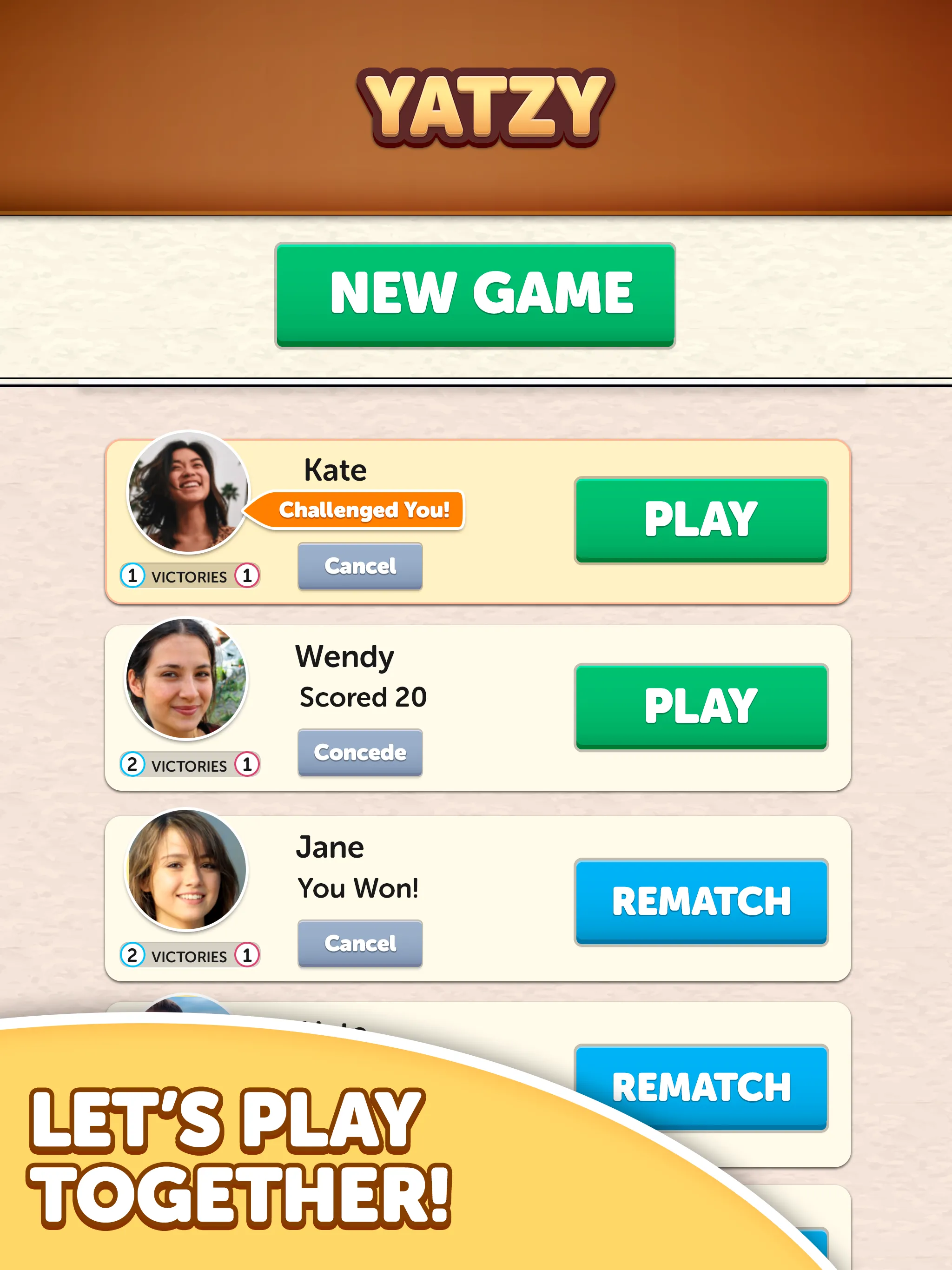 Word Yatzy - Fun Word Puzzler | Indus Appstore | Screenshot