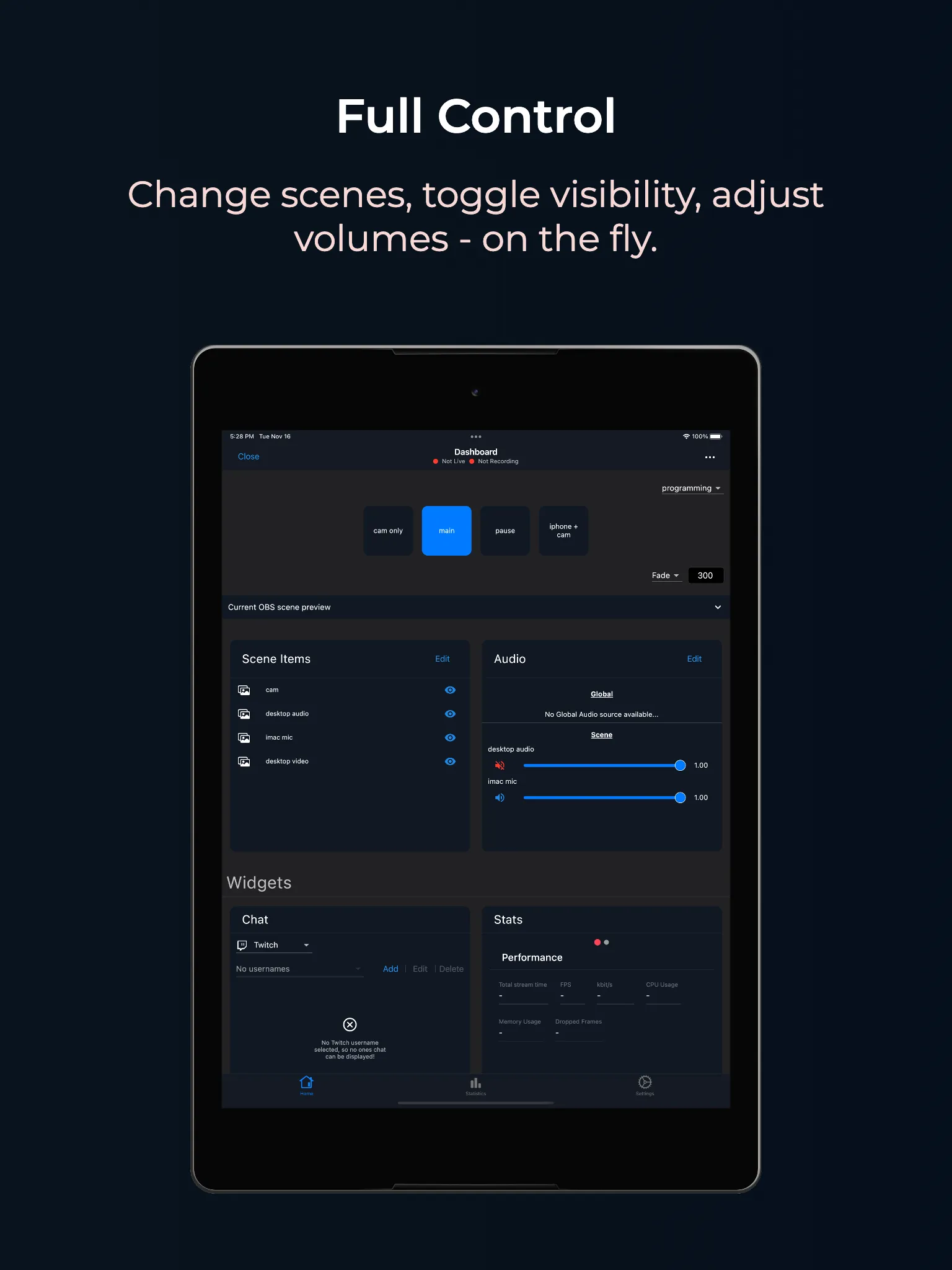 OBS Blade | Indus Appstore | Screenshot