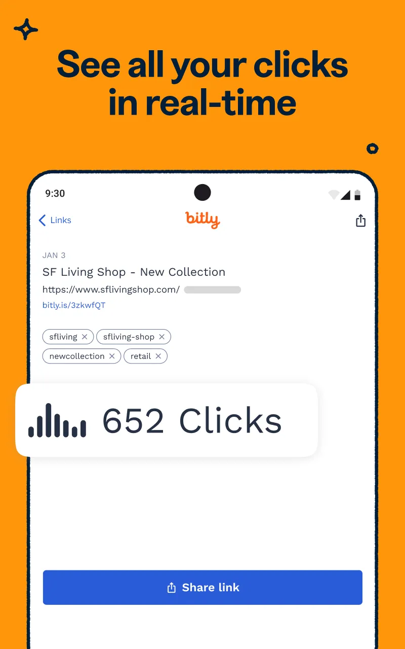 Bitly: Link Shortener | Indus Appstore | Screenshot