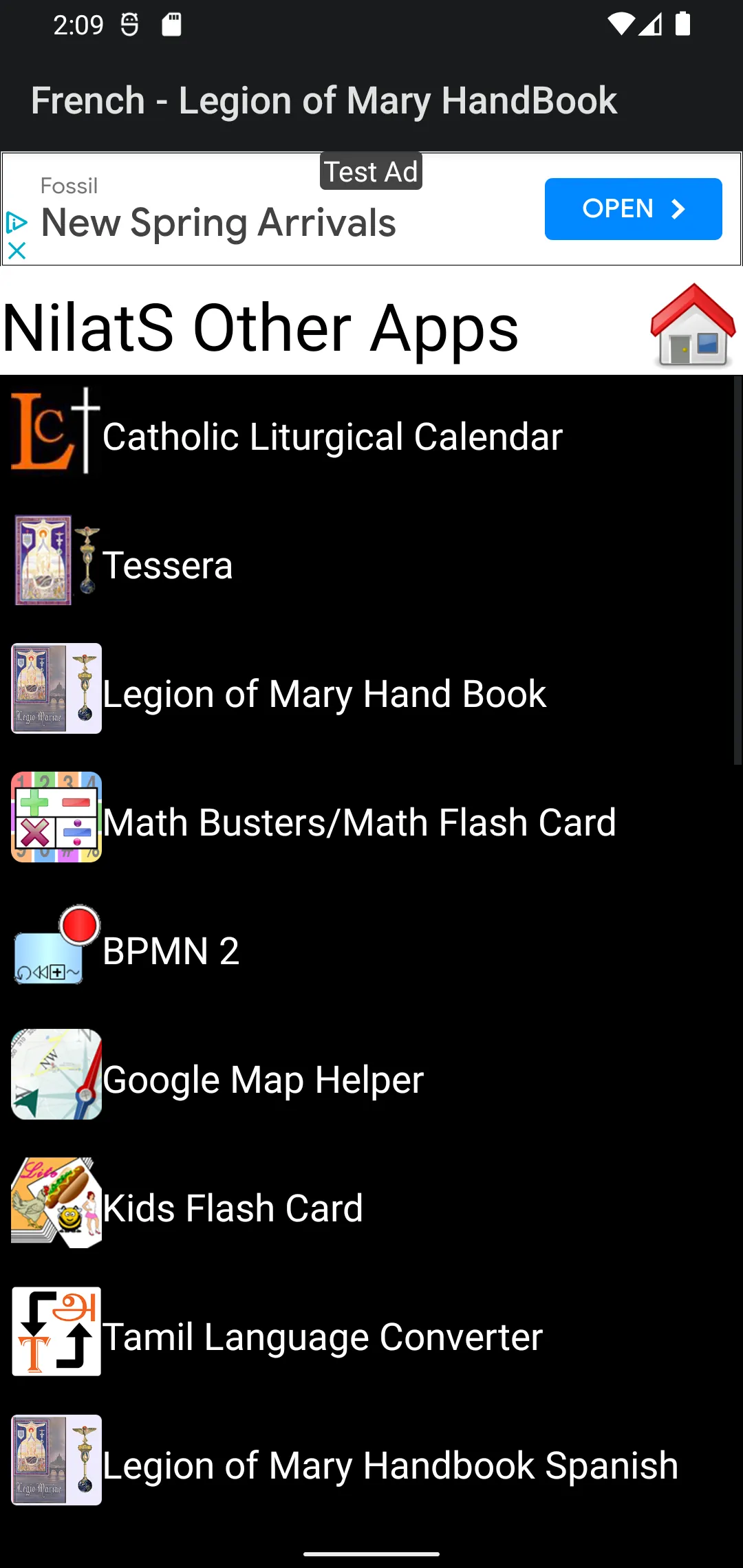 Handbook Legion of Mary-French | Indus Appstore | Screenshot