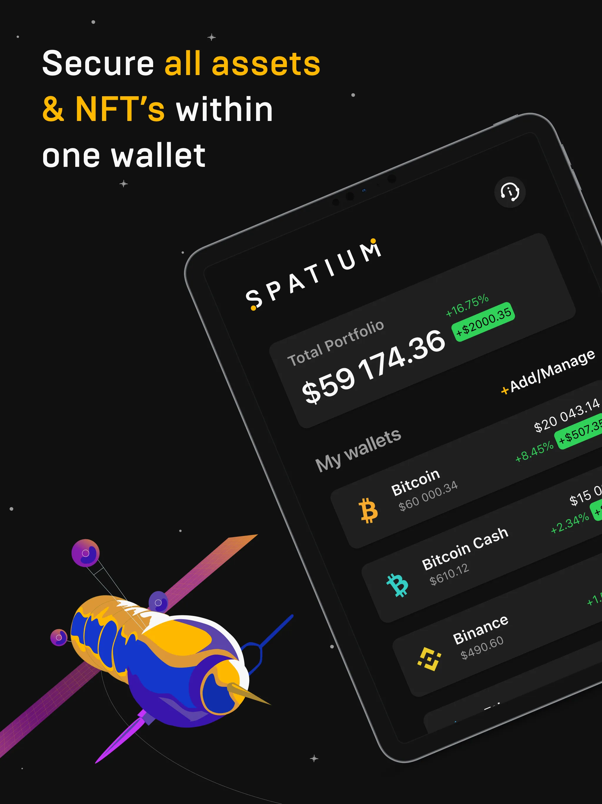 Spatium MPC Crypto Wallet | Indus Appstore | Screenshot