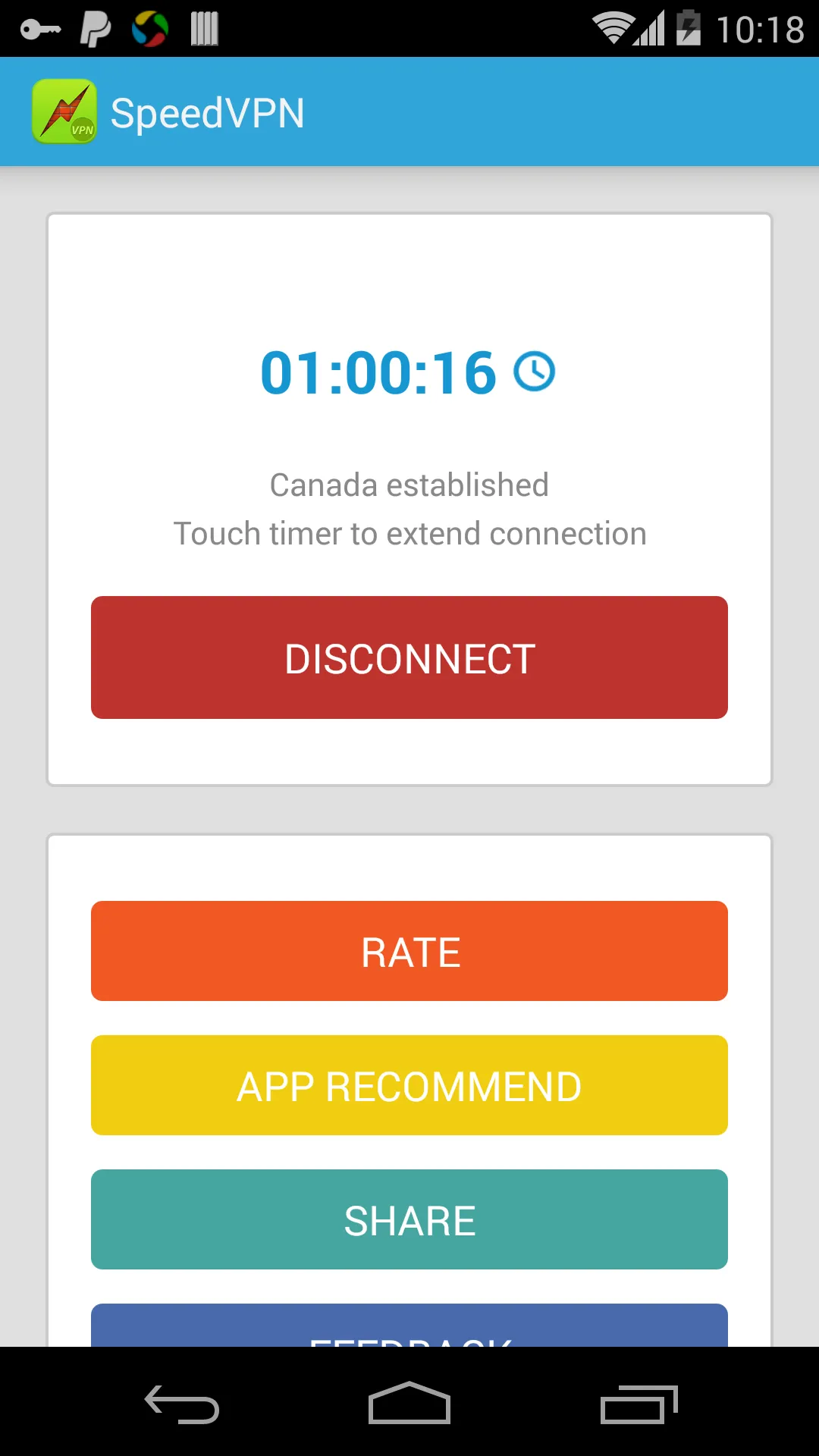 SpeedVPN Secure VPN Proxy | Indus Appstore | Screenshot