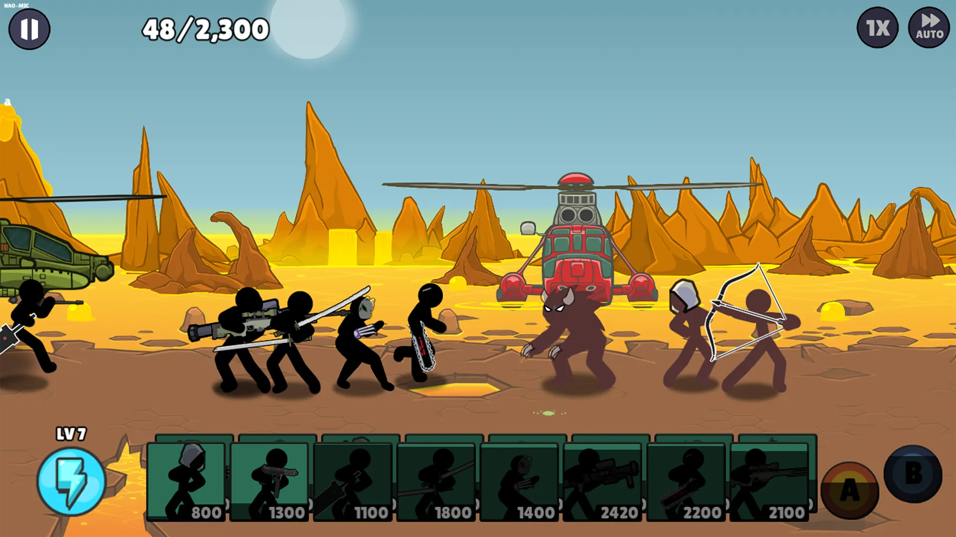 Hero Wars 2 Fighter Of Stick | Indus Appstore | Screenshot