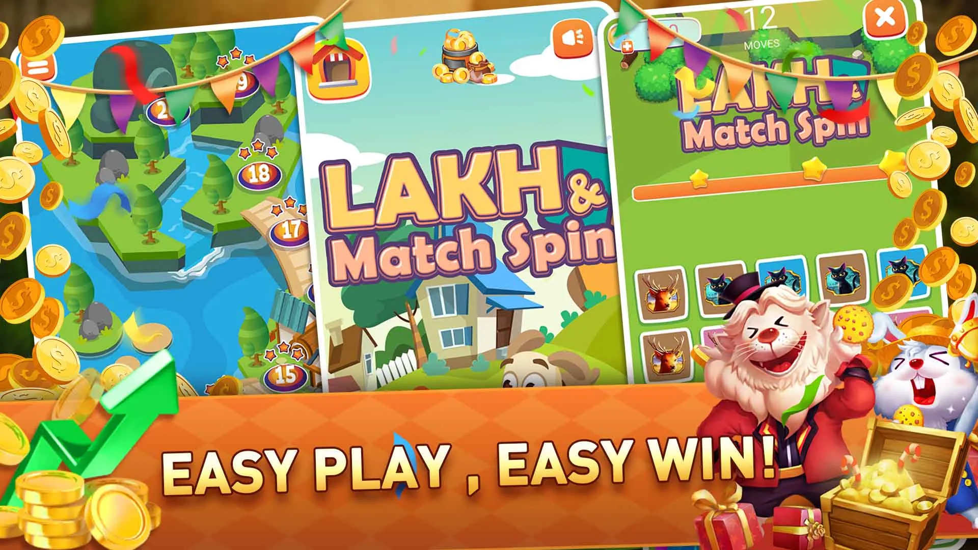 Lakh Match Spin | Indus Appstore | Screenshot