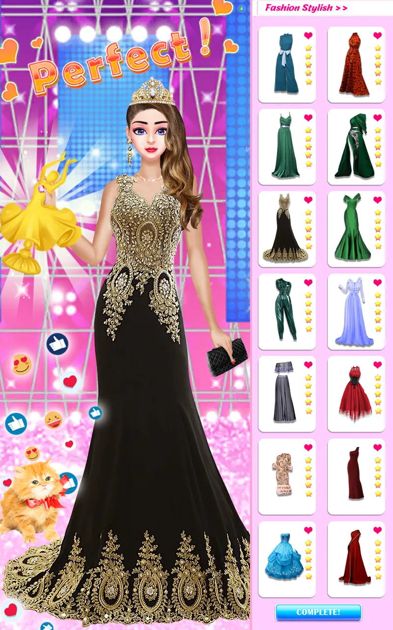 Fashion Show Game: Makeup Game | Indus Appstore | Screenshot