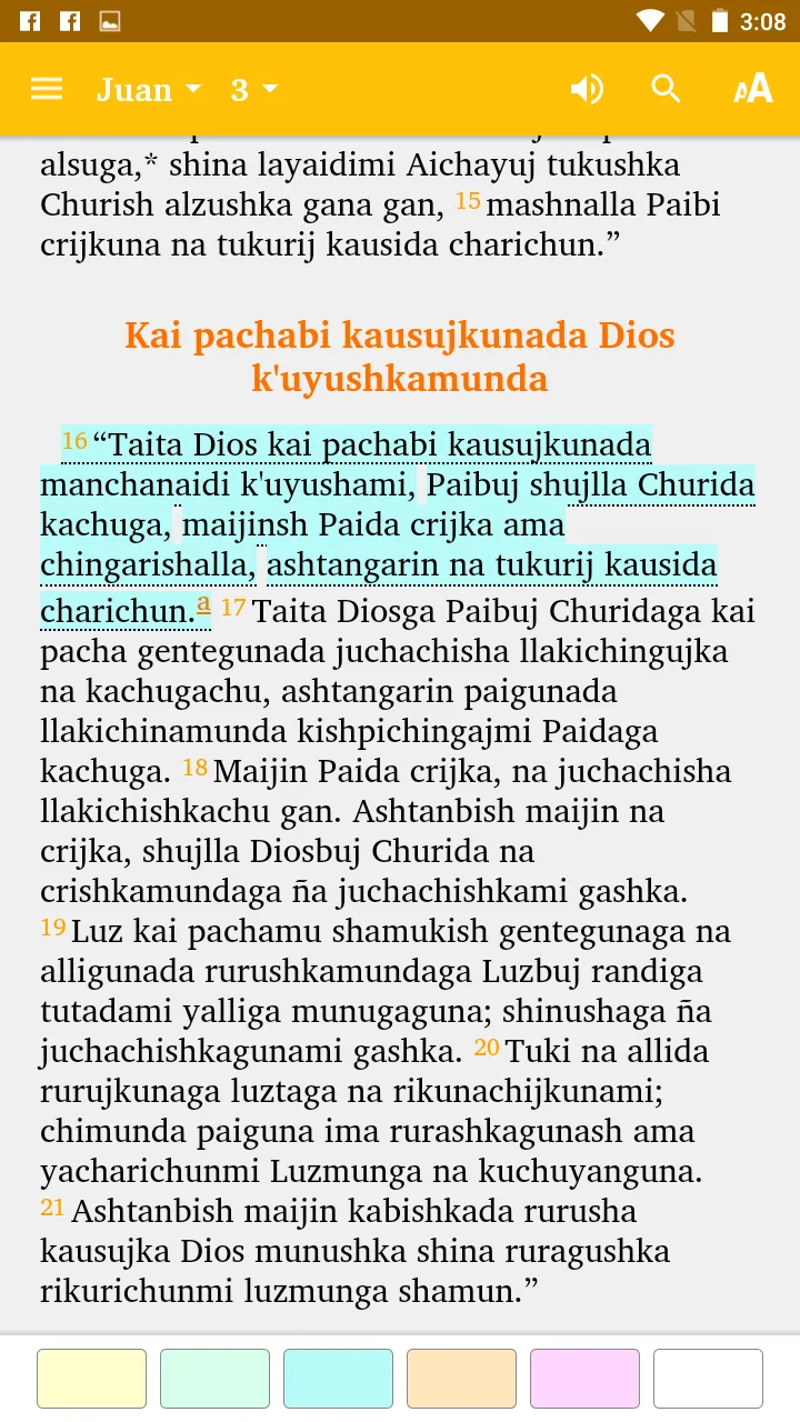 Salasaca Quichua Bible | Indus Appstore | Screenshot