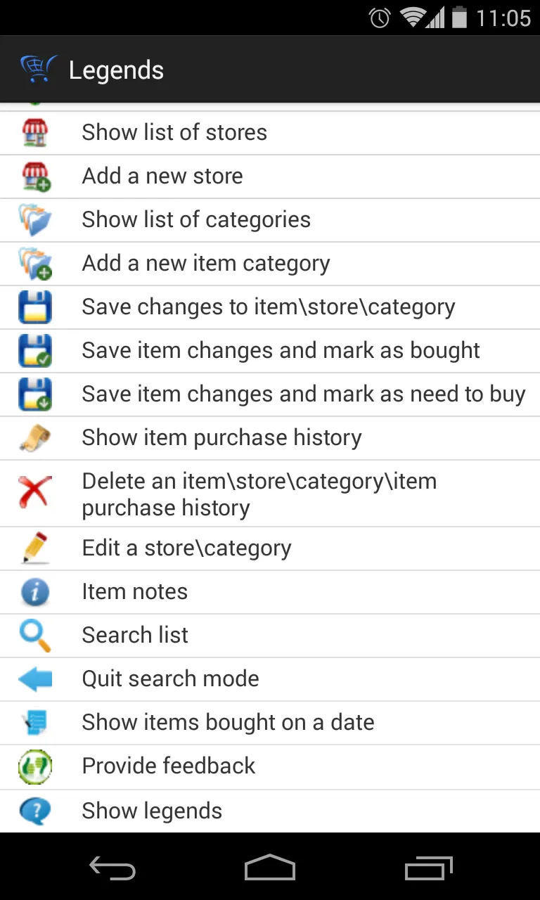 Shopping List - My iList | Indus Appstore | Screenshot