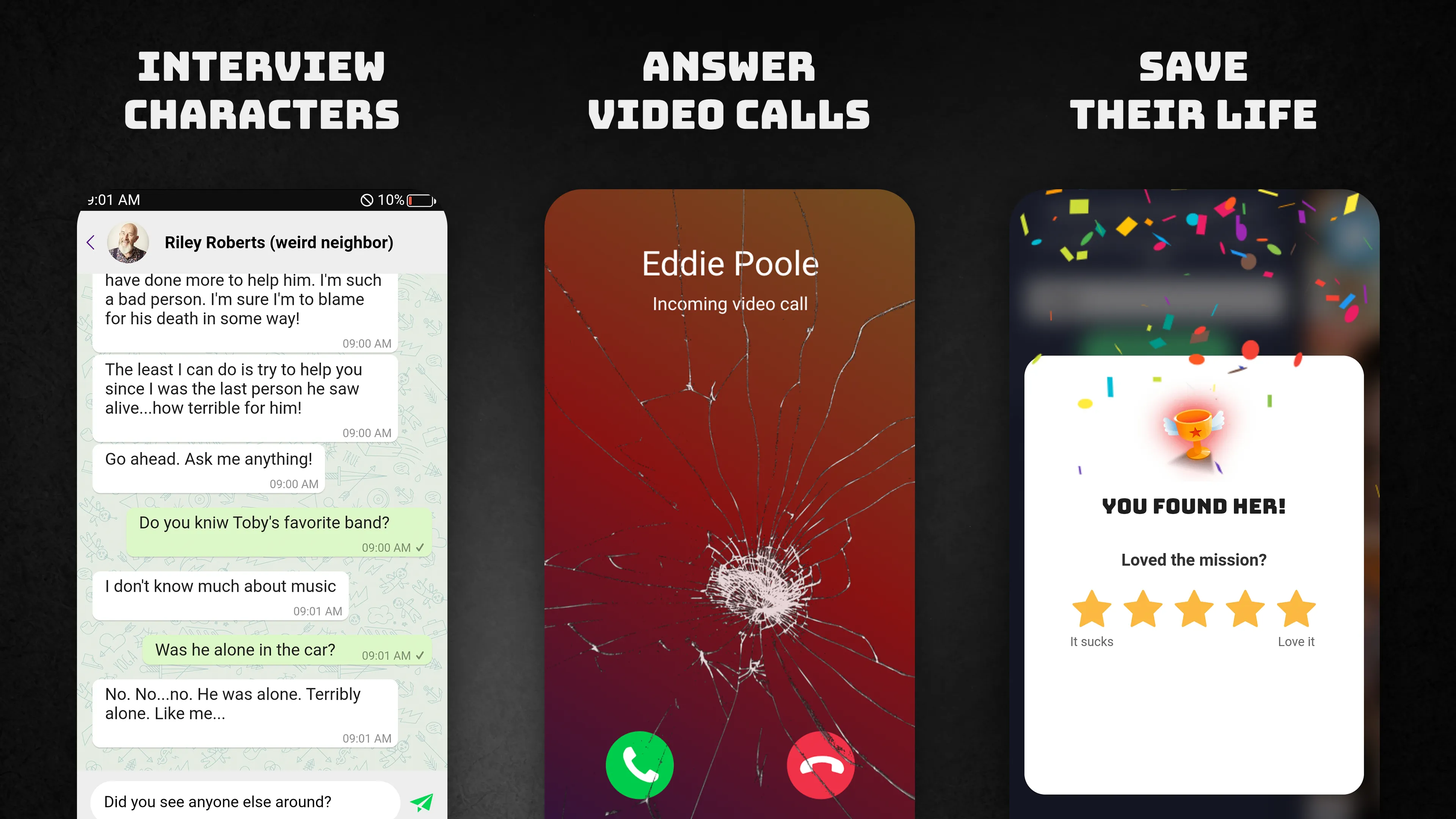 Peek a Phone - Detective Game | Indus Appstore | Screenshot