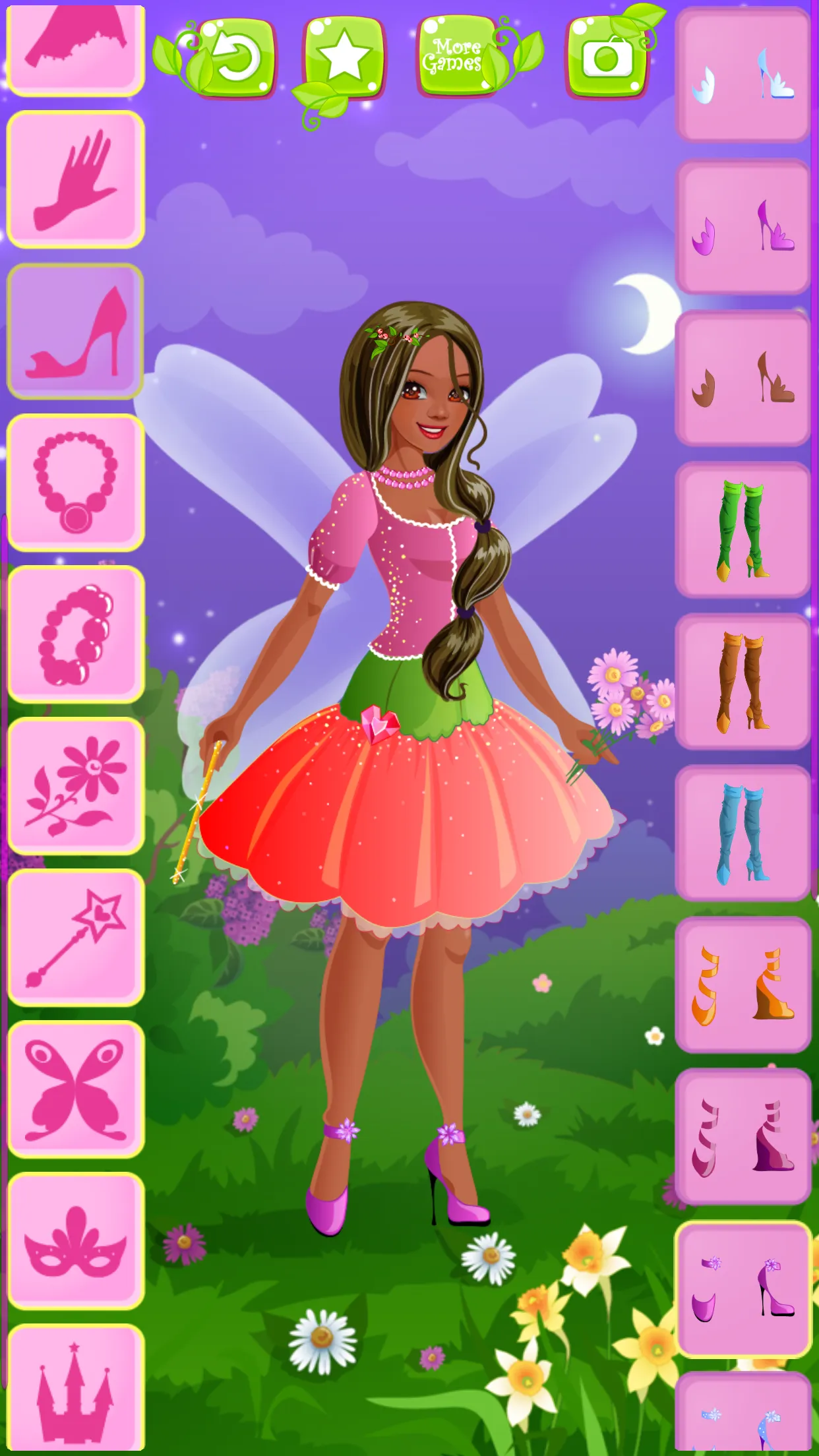 Little Fairy Dress Up Game | Indus Appstore | Screenshot