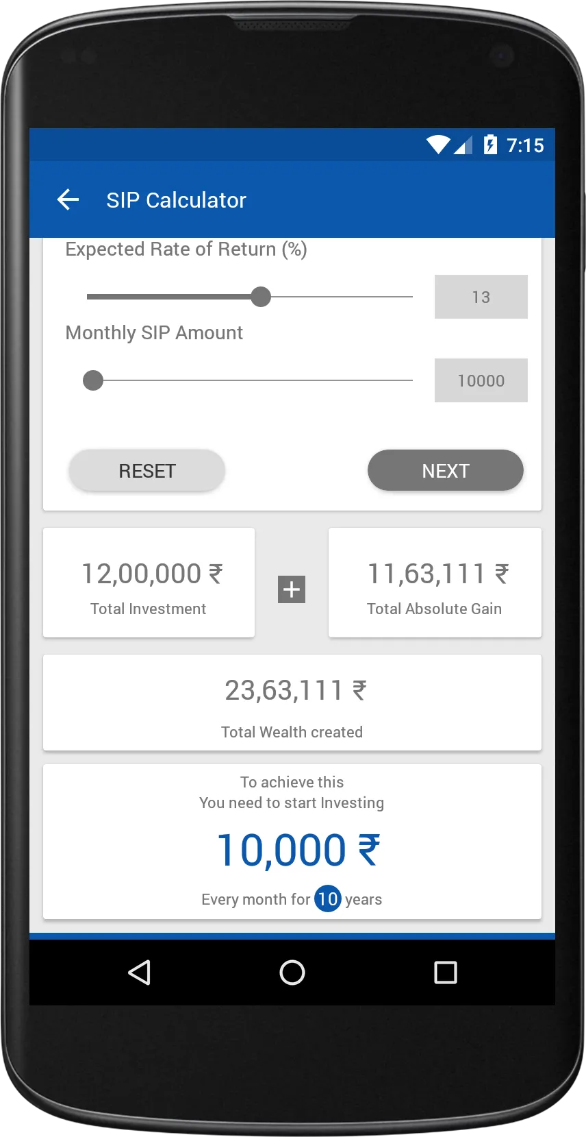 NBB Investment | Indus Appstore | Screenshot