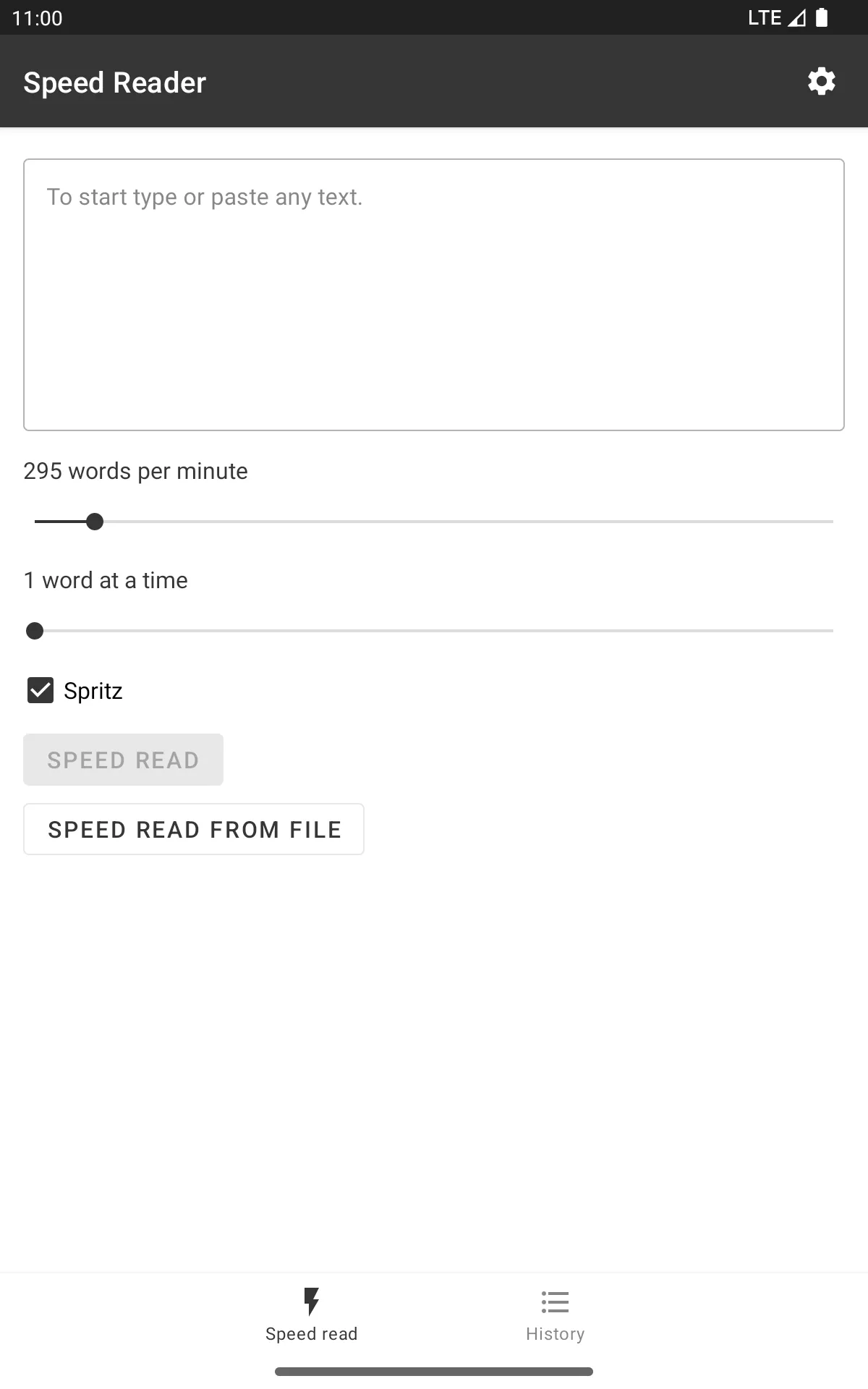 Speed Reader for Speed Reading | Indus Appstore | Screenshot