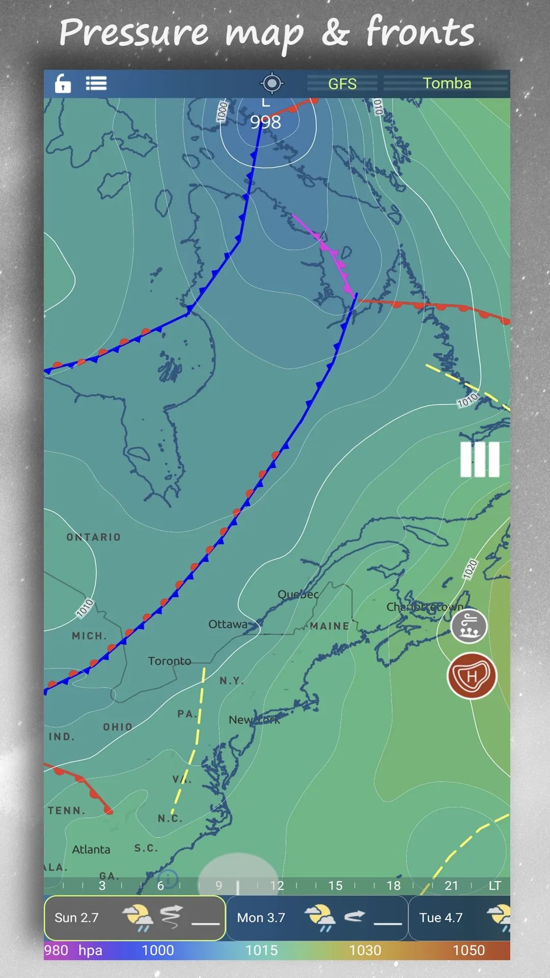 Aero XC : weather for flying | Indus Appstore | Screenshot