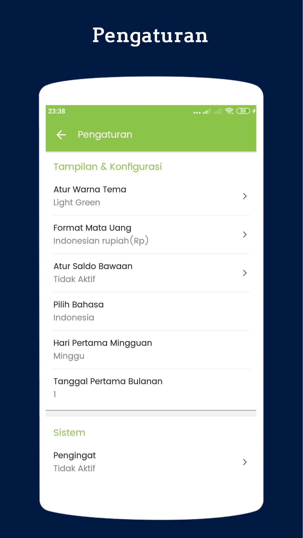 Catatan Keuangan | Indus Appstore | Screenshot