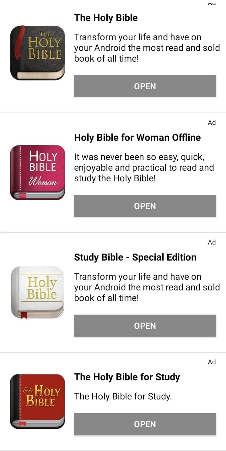 Catholic Holy Bible Offline | Indus Appstore | Screenshot