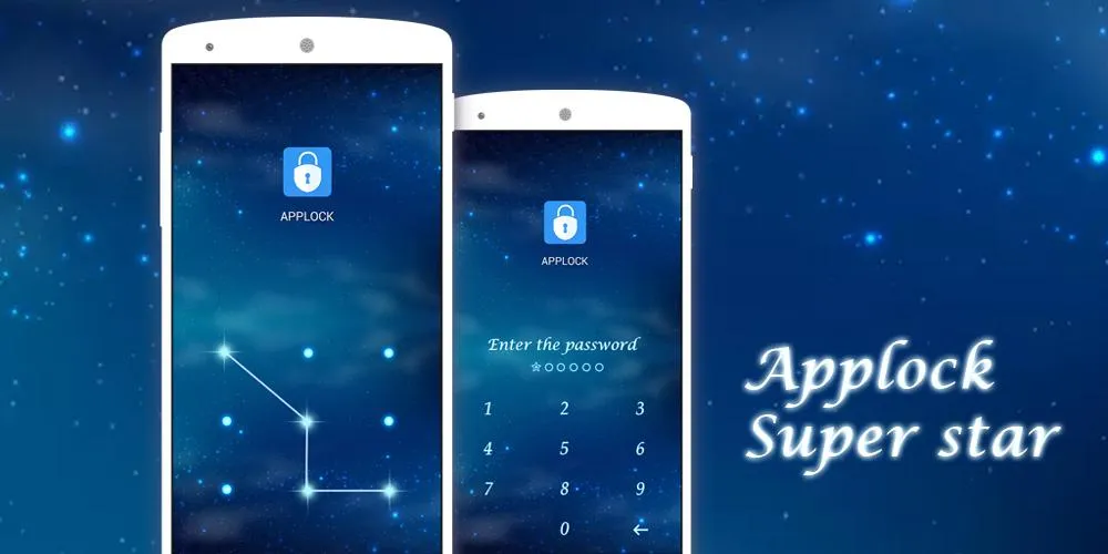 AppLock Theme Super Star | Indus Appstore | Screenshot