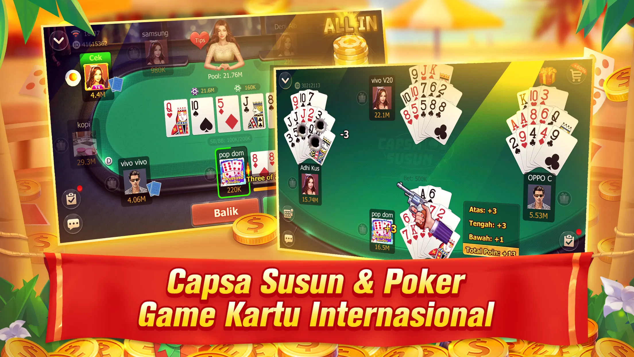 Domino QiuQiu 99 QQ Gaple Slot | Indus Appstore | Screenshot