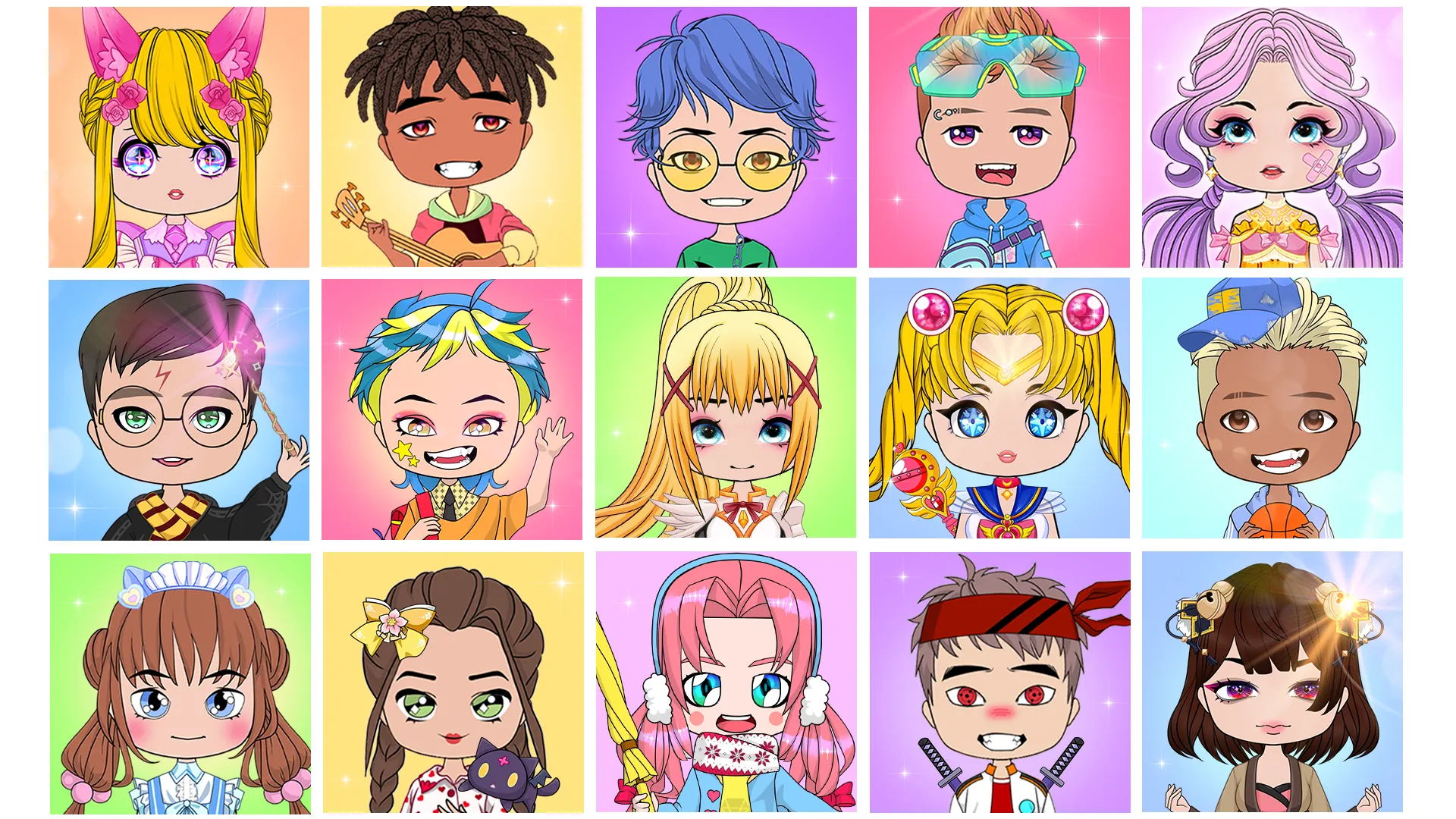 Chibi Doll Dress Up Games | Indus Appstore | Screenshot