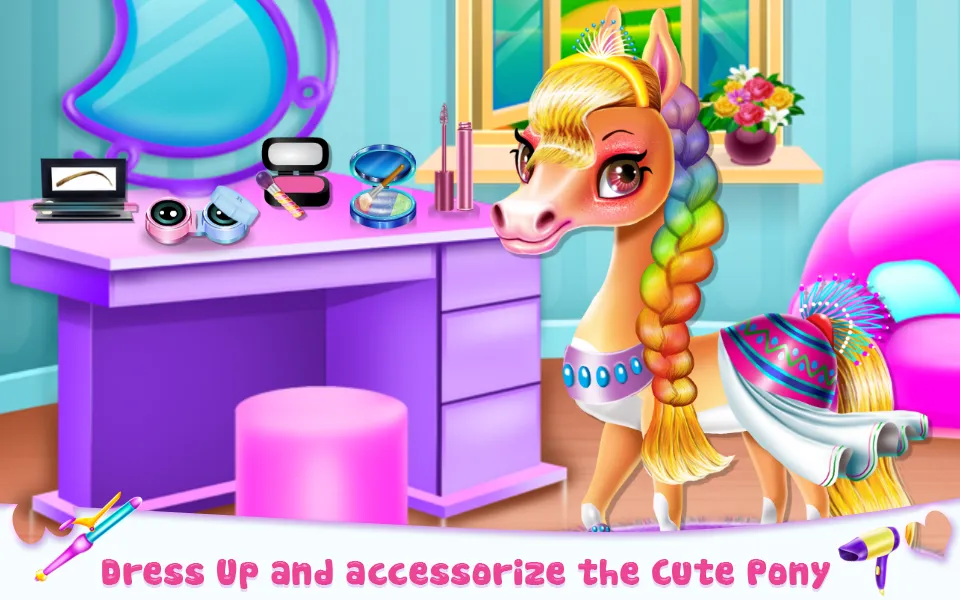 Rainbow Pony Beauty Salon | Indus Appstore | Screenshot