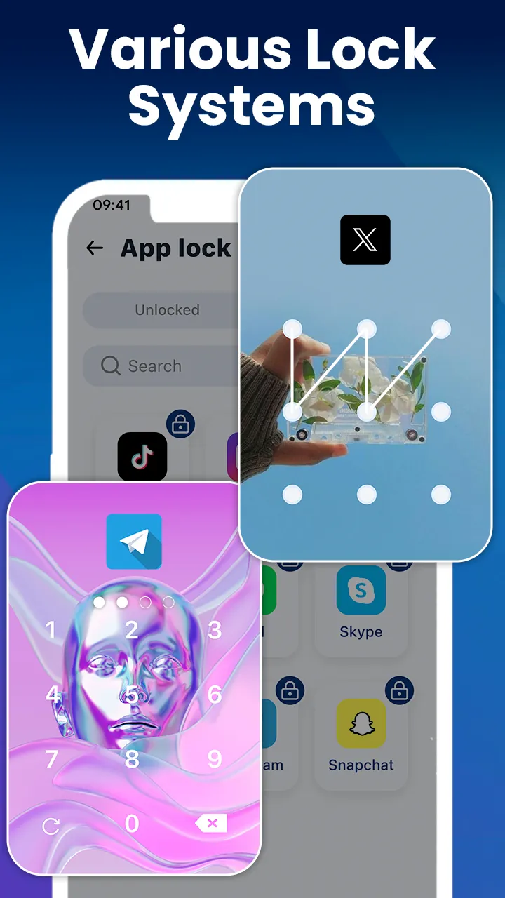 AppLock: Lock apps Fingerprint | Indus Appstore | Screenshot