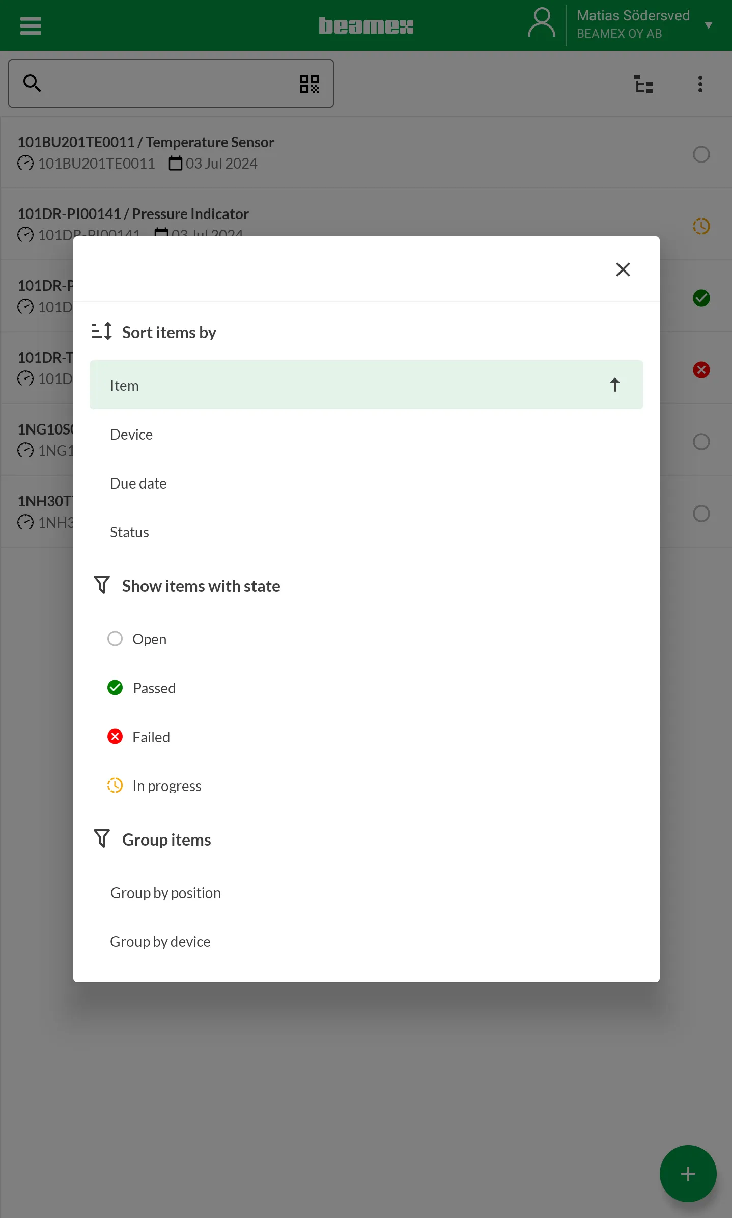 Beamex bMobile | Indus Appstore | Screenshot