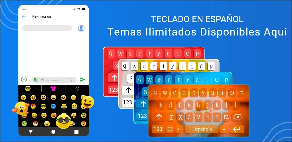 Spanish Language Keyboard | Indus Appstore | Screenshot