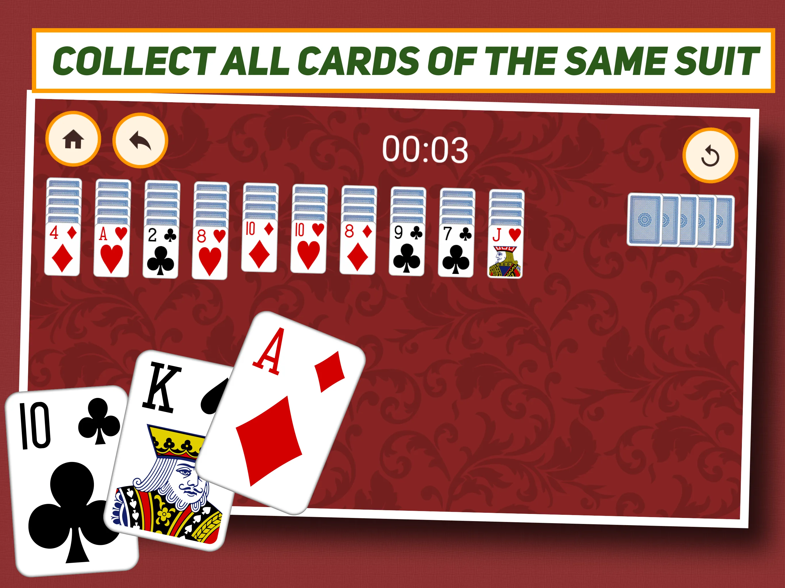 Spider Solitaire: Classic | Indus Appstore | Screenshot