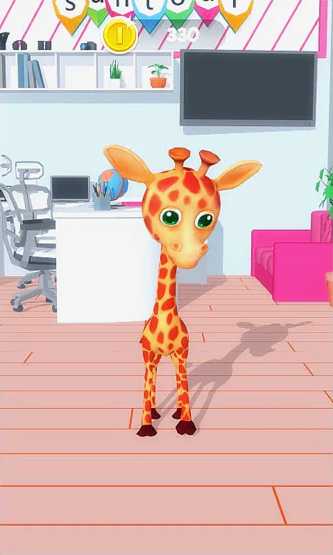 Talking Giraffe | Indus Appstore | Screenshot