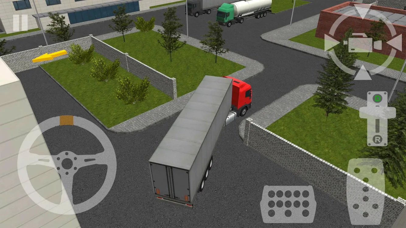 Semi Driver Trailer Parking 3D | Indus Appstore | Screenshot