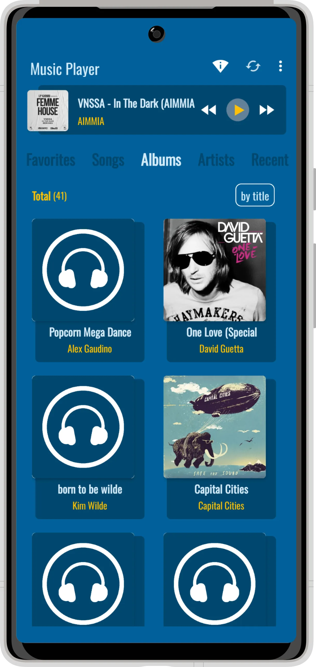 Offline Music Player - no wifi | Indus Appstore | Screenshot