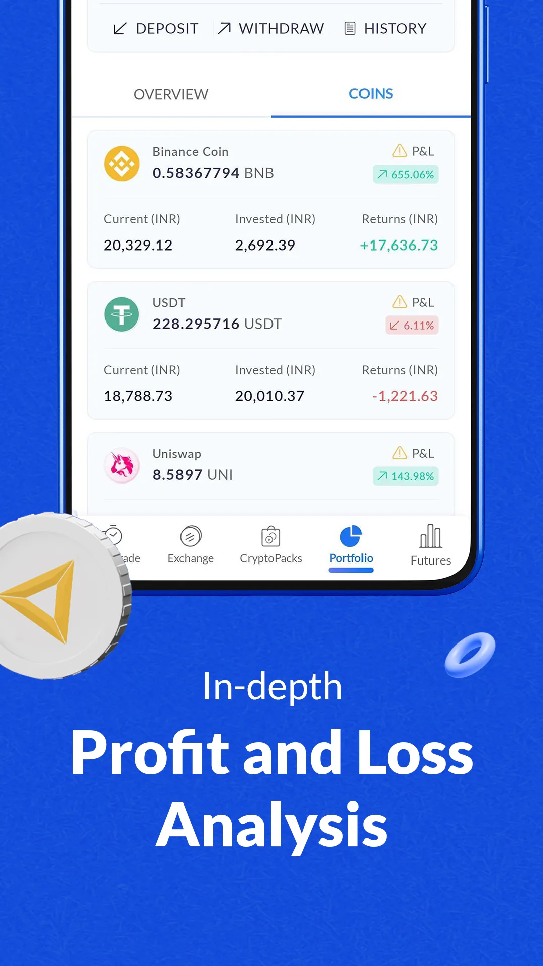 ZebPay: Buy Bitcoin & Crypto | Indus Appstore | Screenshot