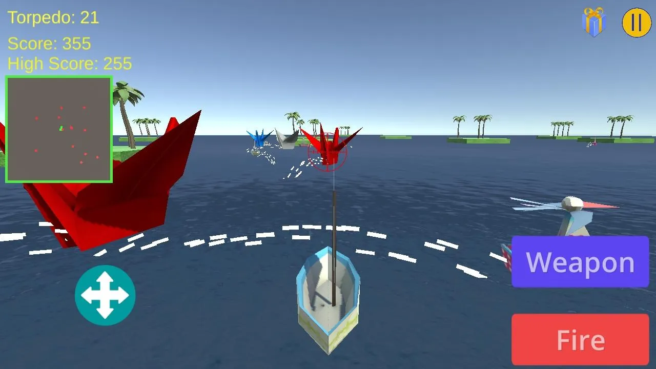 Paper Boat Battle | Indus Appstore | Screenshot