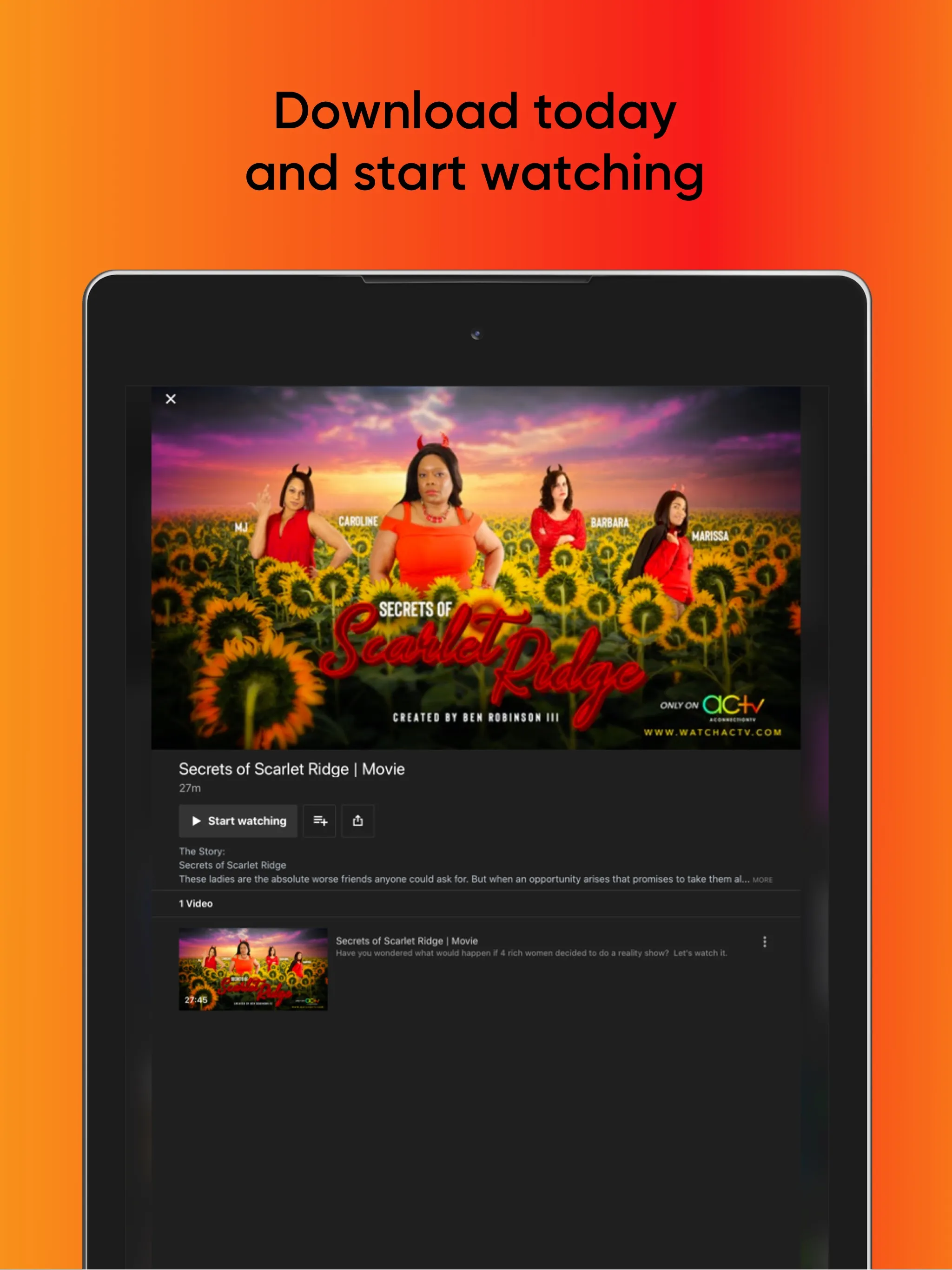 WatchACTV | Indus Appstore | Screenshot