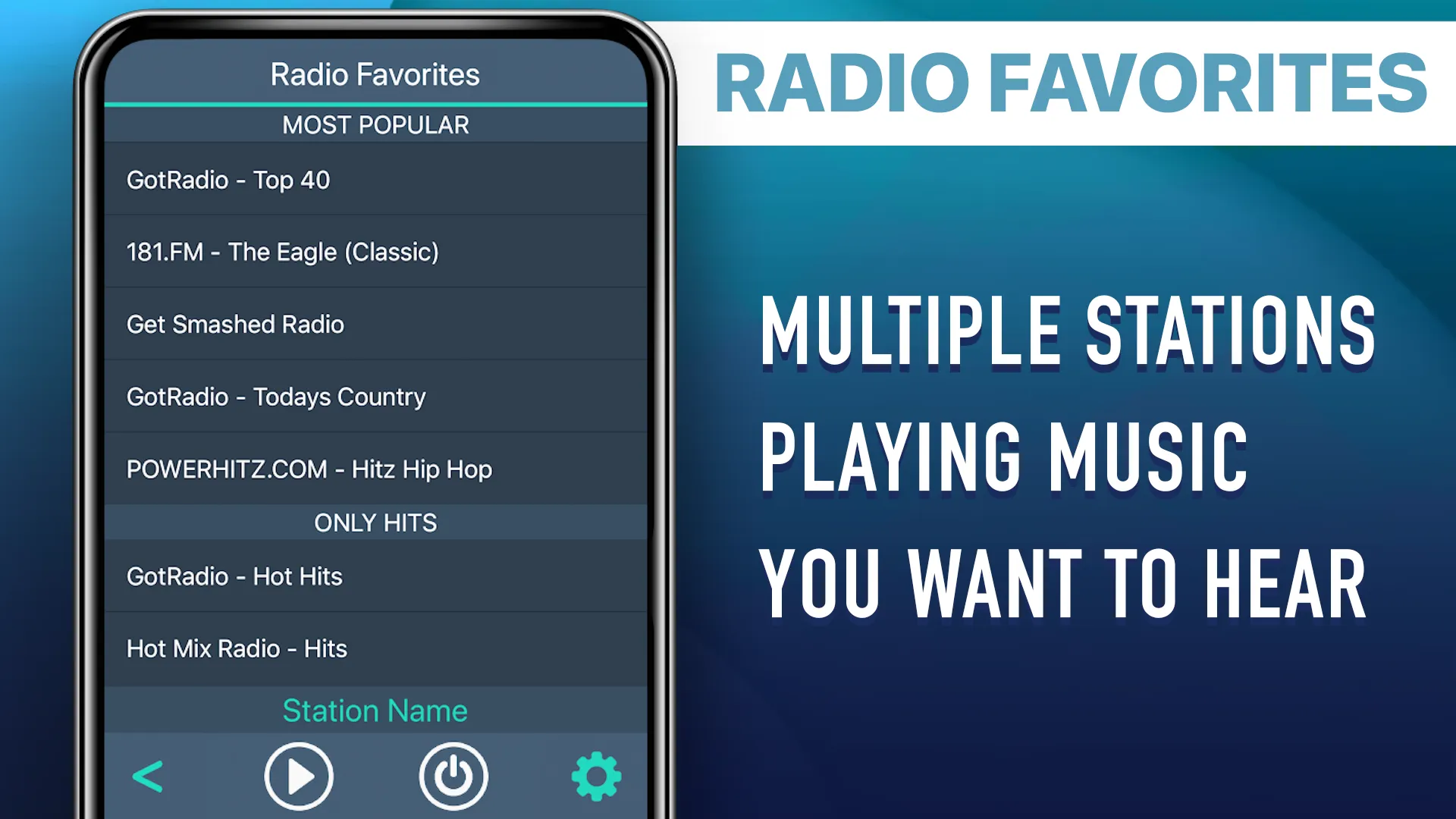 Radio Favorites | Indus Appstore | Screenshot