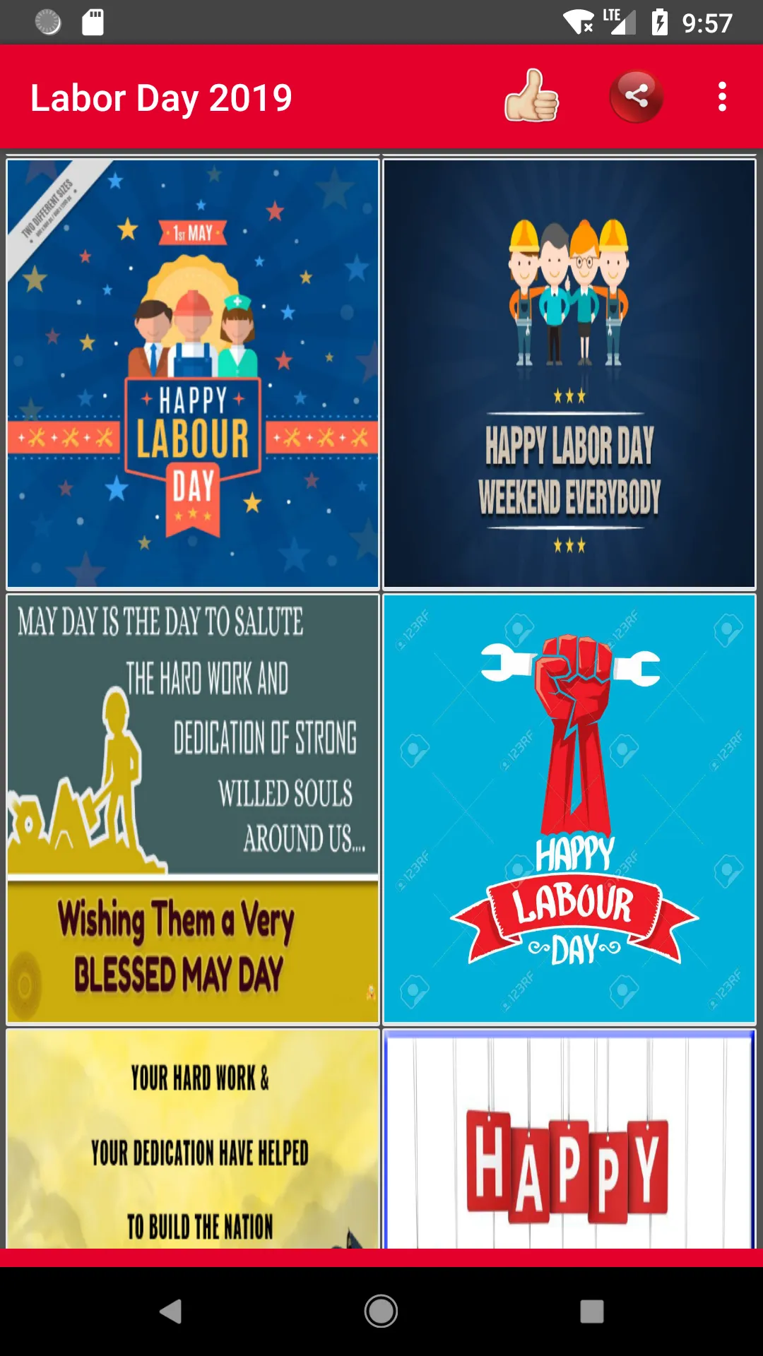 Happy Labor Day Images | Indus Appstore | Screenshot