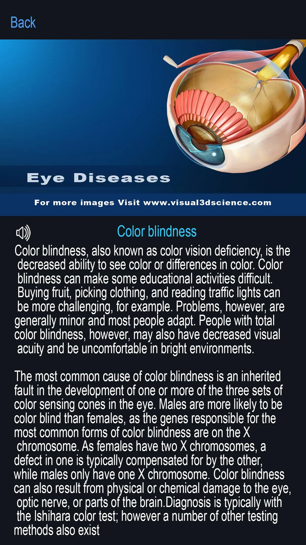 My Eye Anatomy | Indus Appstore | Screenshot