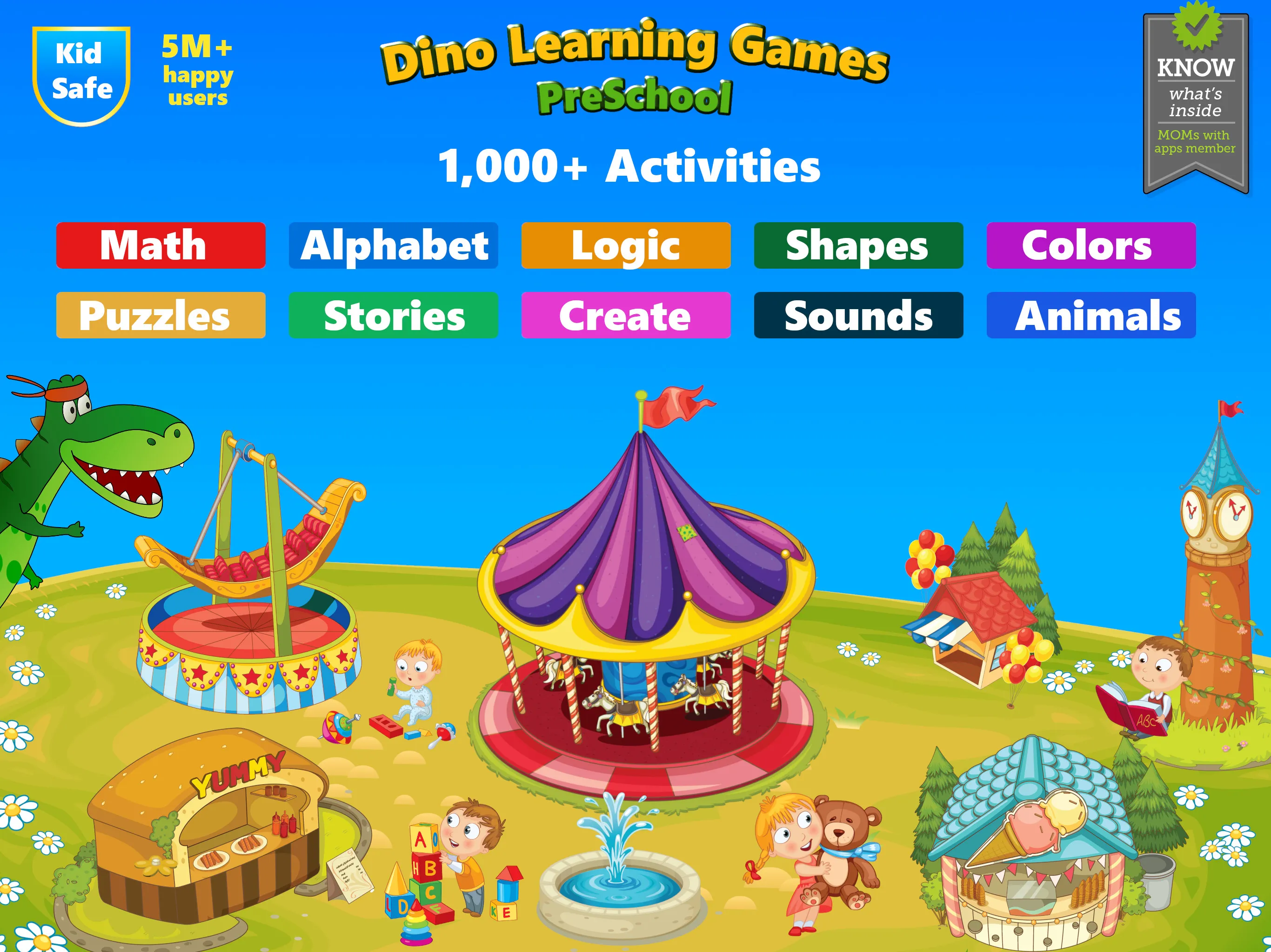 Dino Preschool Learning Games | Indus Appstore | Screenshot