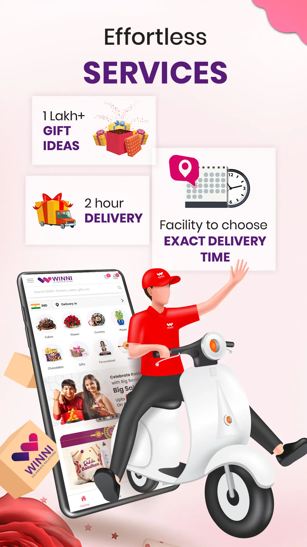 Winni - Cake, Flowers & Gifts | Indus Appstore | Screenshot