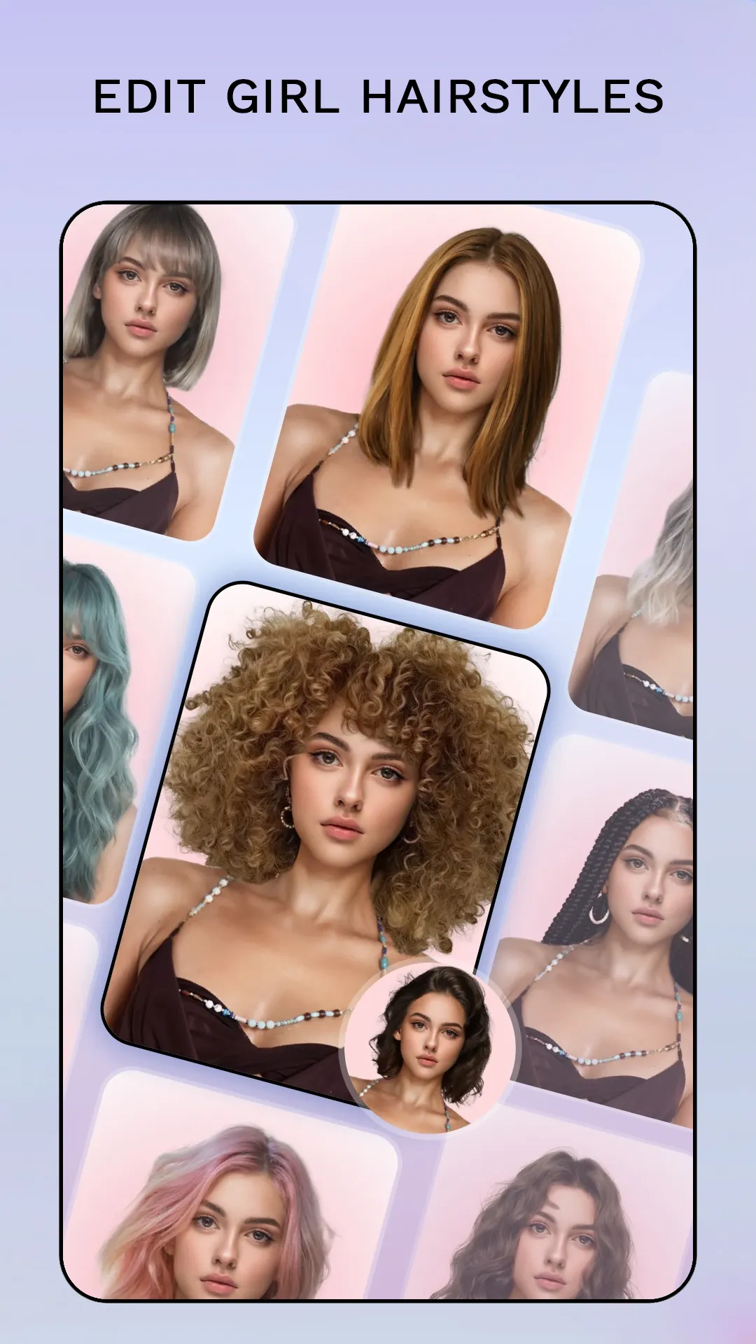 Hair Color Changer: Hairstyles | Indus Appstore | Screenshot