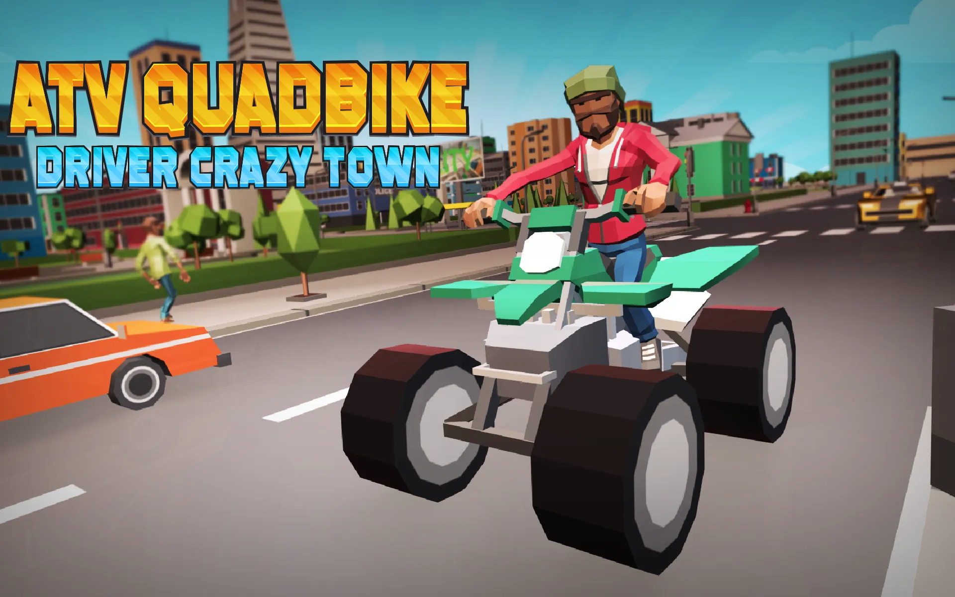 ATV QuadBike Driver Crazy Town | Indus Appstore | Screenshot