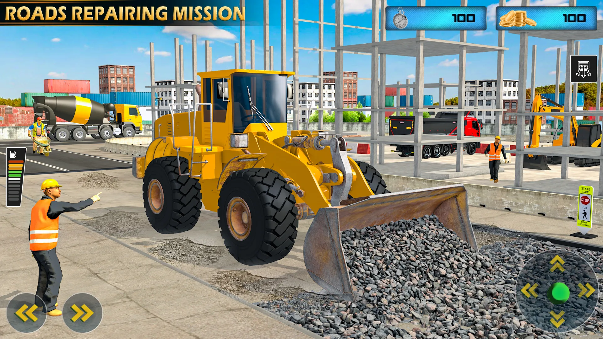 Heavy Loader Crane Simulator | Indus Appstore | Screenshot