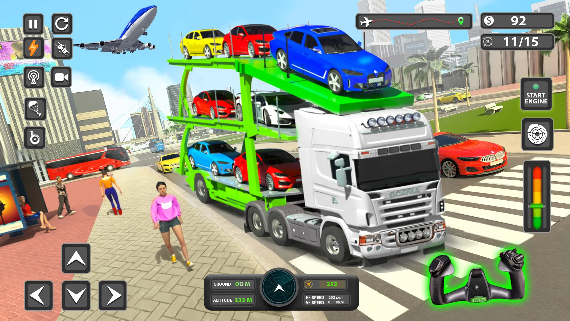 Airplane Pilot Car Transporter | Indus Appstore | Screenshot