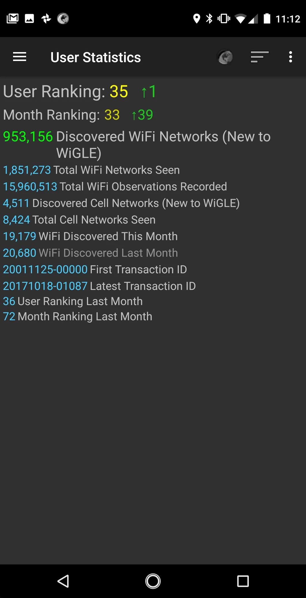 WiGLE WiFi Wardriving | Indus Appstore | Screenshot