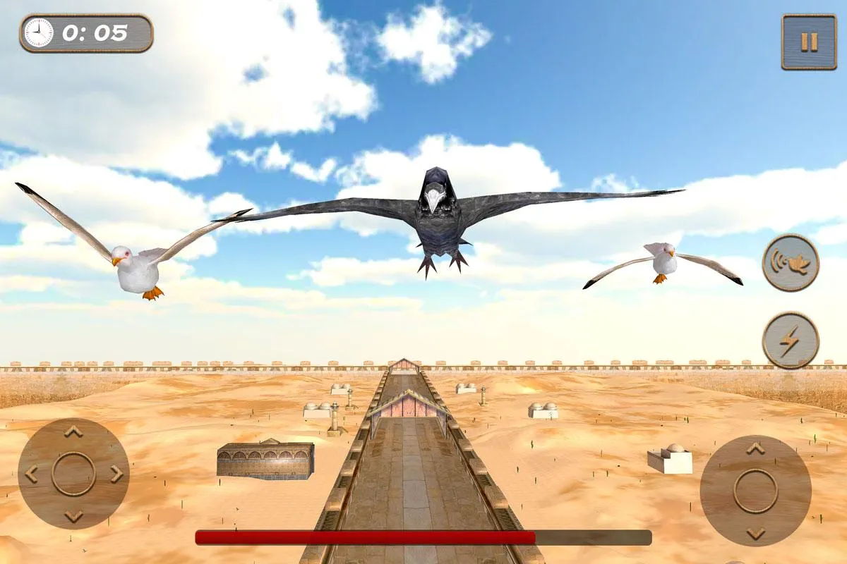 Bird Race Game 3D: Eagle Games | Indus Appstore | Screenshot