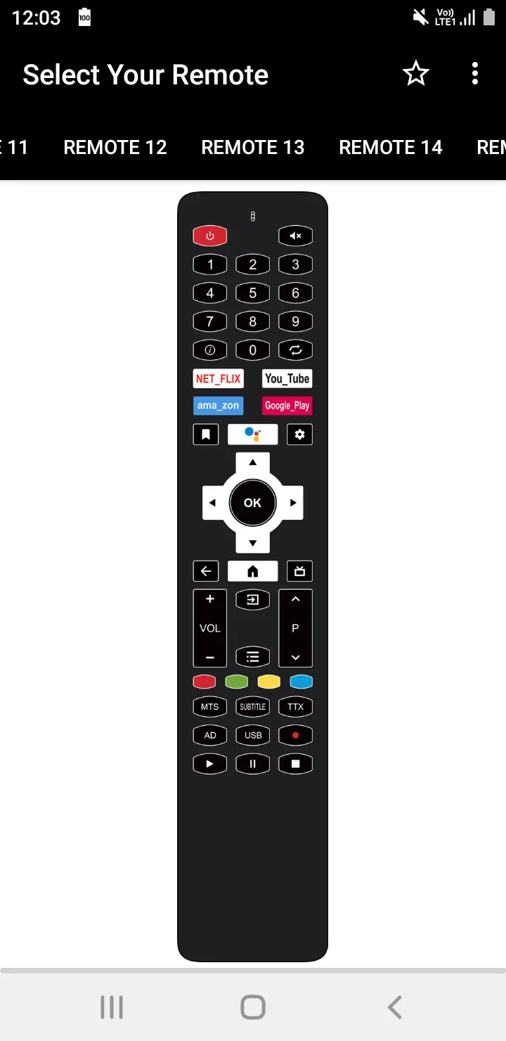 Kogan TV Remote | Indus Appstore | Screenshot